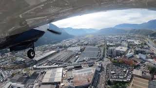 Mooney Ovation Landing LIPB Bolzano Runway 19 [upl. by Akiwak204]