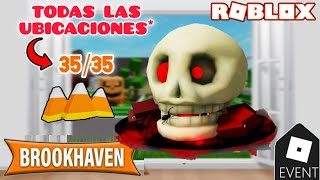 NIVEL INSANE ¡TODAS LAS UBICACIONES DE DULCES HALLOWEEN 🎃EVENTO Brookhaven 🏡 [upl. by Francie]