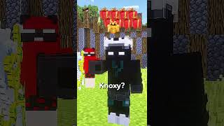 KNOXY GET A RANDOM WEAPON EVERYTIME HE SAY YES IN MINECRAFT ⛏ shorts minecraft [upl. by Ellives956]