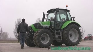 DeutzFahr Agrotron TTV 420 trekkertest [upl. by Diella]