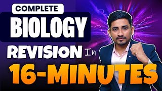 ENTIRE Biology in 16 Minutes  Class 12th Biology Fastest Revision Ever  Board 2023 Exam  Biology [upl. by Dnarud]