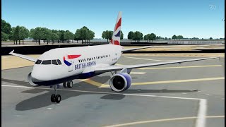 GeoFS new A318 review [upl. by Heimer458]