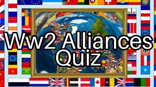 Test Your Knowledge WWII Alliances Challenge 🇺🇸🌍 How Much Do You Really Know [upl. by Jar]