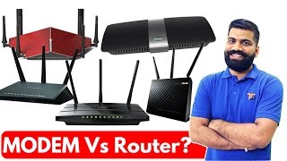 MODEM Vs Router The BIG Difference [upl. by Joashus]