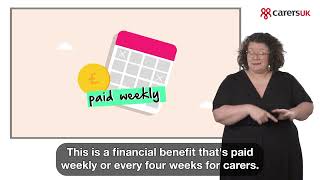 Carers Allowance BSL [upl. by Pennington]