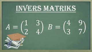 Cara mudah inver matriks [upl. by Dynah576]