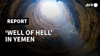 Into the Well of Hell cavers reach bottom of mysterious Yemen chasm  AFP [upl. by Tihom625]