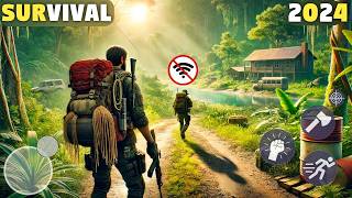 Top 15 OFFLINE SURVIVAL Games For Android 2024  Top 10 Best Survival Games for Mobile 2024 [upl. by Elletse]