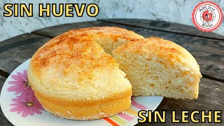 BIZCOCHUELO ECONOMICO SIN HUEVO SIN LECHE [upl. by Iveson]