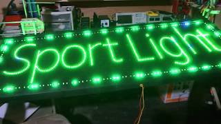 HomeMade LED Sign [upl. by Smith]