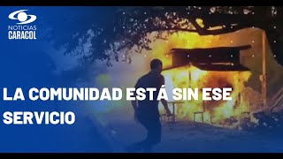 Tragedia en Ibagué explosión por fuga de gas deja un muerto y dos heridos [upl. by Ahsirtal288]