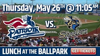 Sugar Land Skeeters  Somerset Patriots  052616 [upl. by Gnaoh]