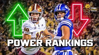 Sam Leavitt Leading Arizona States Rise BYU Cougars In Trouble In Big 12 Power Rankings [upl. by Joab]