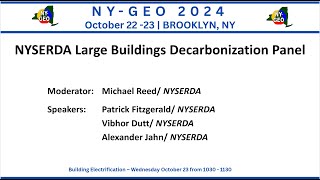 NYSERDAs Large Buildings Decarbonization Programs [upl. by Alemac]