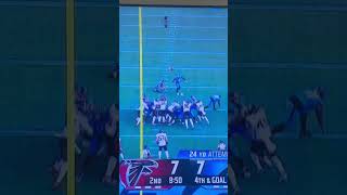 Carolina Panthers Eddy Pineiro 24 Yard Attempt [upl. by Ekul]