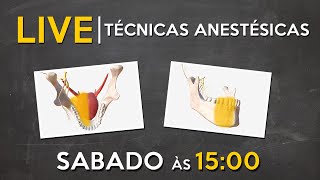 LIVE 014  Técnicas anestésicas usadas na odontologia [upl. by Gaskins998]