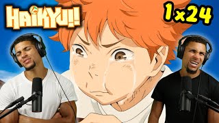 THIS HURT 💔  Haikyuu Ep 24 REACTION  1x24 [upl. by Kenison]