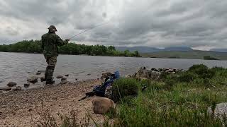 Fly Fishing Loch Ba on Rannoch Moor [upl. by Esimaj396]