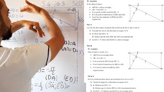 Exercice transformations session 2023 SGsimilitudehomothétiedilation [upl. by Bensky634]