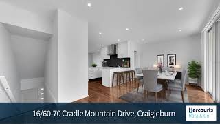 Modern Living in a Premium Location  166070 Cradle Mountain Drive Craigieburn [upl. by Yenahpets]