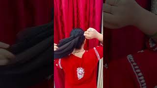 try this banana clip hairstyle hackhairstyle hair hack hairtutorial shorts [upl. by Rosenbaum670]