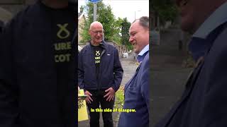 John Swinney visiting Glasgow South West [upl. by Iorio974]