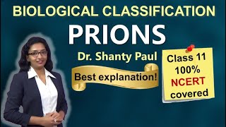 Prions  Biological classification lecture 7 [upl. by Supple]