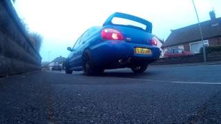 Subaru Impreza WRX Haywood amp Scott Exhaust Sound Clip 1080p Similar to ProDrive [upl. by Sunderland439]