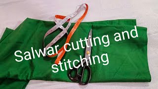 Easy method Salwar cutting stitching💯👉 trending viral swingtipsanatricks [upl. by Margaretta909]