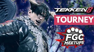 FGC MEETUPS 72 TEKKEN 8 Tourney Claudio Lili Devil Jin Reina Raven Feng Claudio Kaizur [upl. by Gievlos]