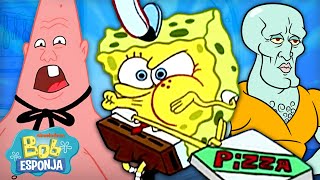 Bob Esponja  ¡1 momento de CADA episodio de Bob Esponja 🧽  COMPILACIÓN DE 180 MINUTOS  Español [upl. by Eirojram]