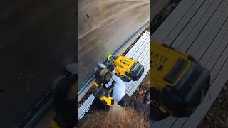 Easily install vinyl siding J channel with Dewalt 20v roofing nailer and patented trim adapter [upl. by Hezekiah]