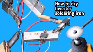 AAA Battery to Soldering Machine with Inverter batteryHow to dry Inverter soldering iron [upl. by Witt]