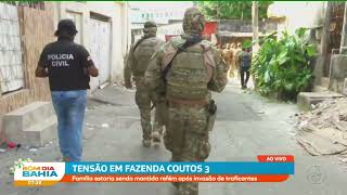 Tensão em Fazenda Coutos 3 família estaria sendo mantida refém após invasão de traficantes [upl. by Olnee]