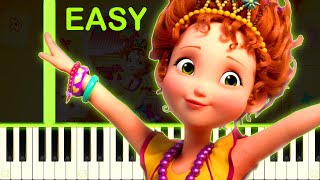 FANCY NANCY THEME  EASY Piano Tutorial [upl. by Nittirb]