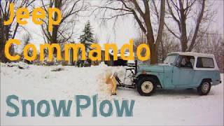 1971 Jeep Commando Snowplow [upl. by Bank]