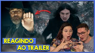 REAGINDO AO TRAILER DE ANIMAIS FANTÁSTICOS OS SEGREDOS DE DUMBLEDORE ⚡️ [upl. by Ania]