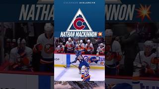 Nathan Mackinnon Massive hit on Romanov [upl. by Lauren631]