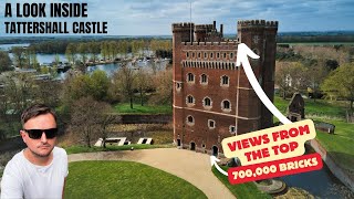 A Look Around A Real English Castle  Tattershall Castle [upl. by Ahscrop]