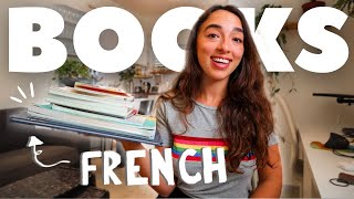 Best French BOOKS for INTERMEDIATE French Learners 📚  my tips on how to read a book in French [upl. by Ardnu]