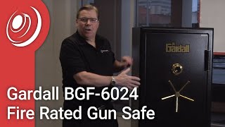 Gardall BGF6024 Fire Rated Gun Safe with Dye the Safe Guy [upl. by Jacobah]