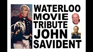 WATERLOO 1970 movie star  John Savident  A Tribute and Review  Role Prussian General Muffling [upl. by Reena380]