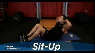 Sit Up  Core  Abs  Bodybuildingcom [upl. by Cammy]