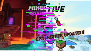 MINECRAFT In GIMKIT Ep8 NETHER UPDATE [upl. by Knowlton]