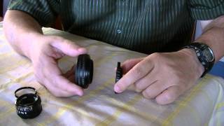 How to mount an enlarger lens on digital cameras [upl. by Enimisaj]