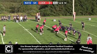 Middle School Football Luck vs New Auburn [upl. by Elliot]