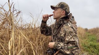 Goose Hunt in Jennings Louisiana SPECKLEBELLY [upl. by Eudo]