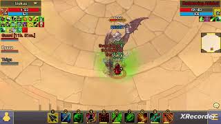 Warspear Online Hunter solo Rottenwing Abishai Boss [upl. by Anahsed]