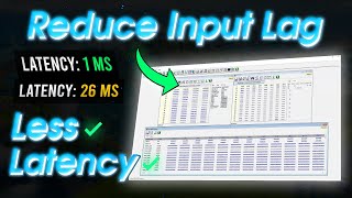 How to Reduce Input Lag and USB Latency for Gaming INTEL CPU [upl. by Ayomat569]