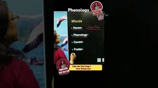 Phenology  Study of natural phenomenon  English by Jha Maam  shorts viralvideo vocabulary [upl. by Cchaddie531]